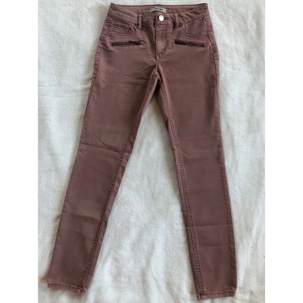 Blush Wine Refuge Skinny Jeans!